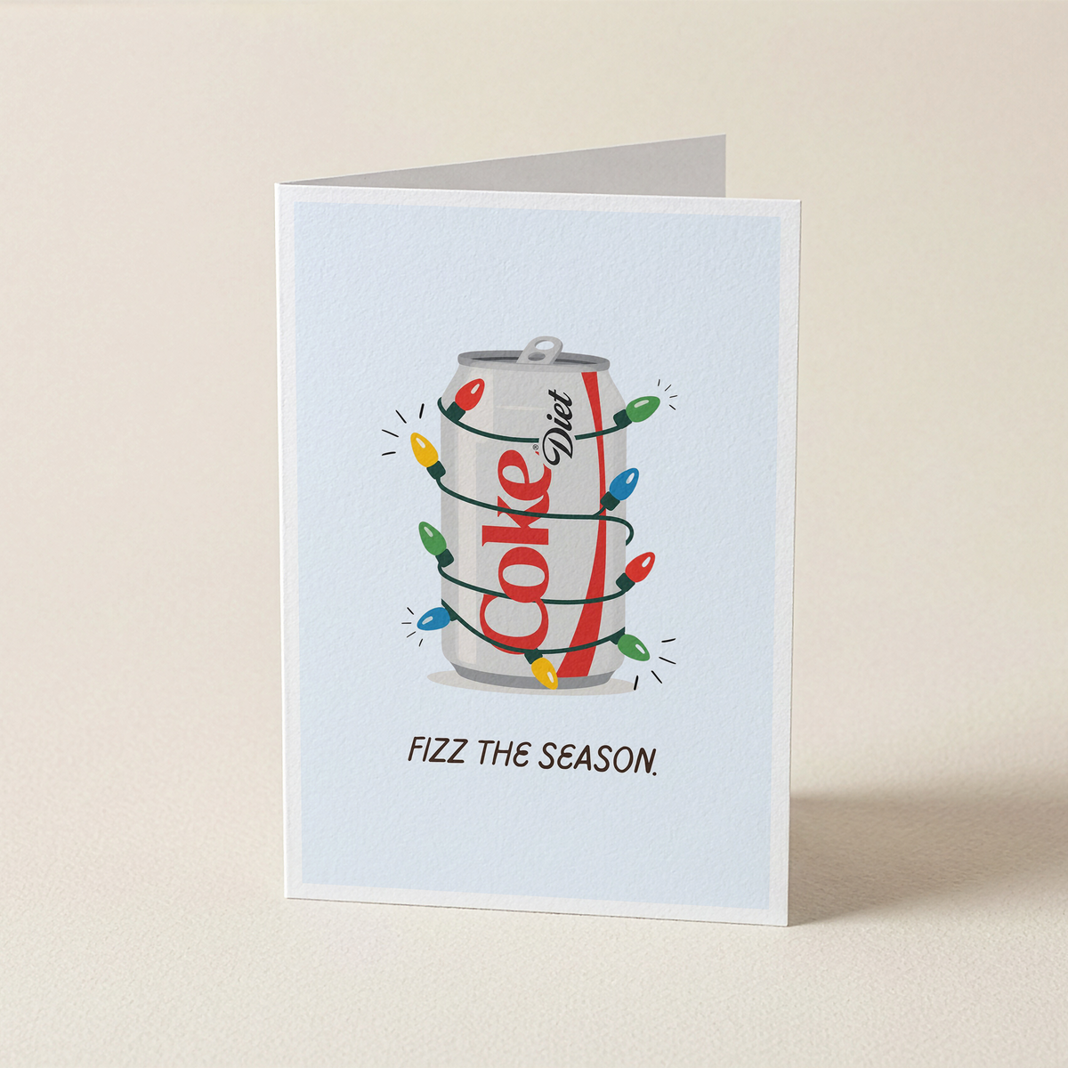 Fizz the Season Diet Coke Christmas Card