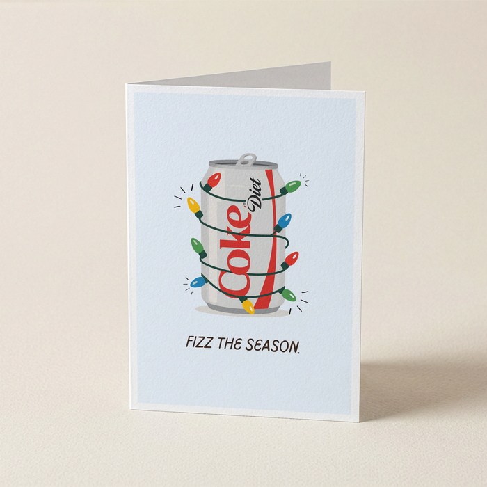 Fizz the Season Diet Coke Christmas Card